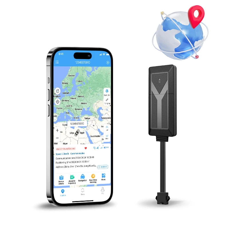 

GPS-трекер Устройство слежения за автомобилем и мотоциклом с приложением Android IOS LBS и GSM-позиционирование Гарантия 1 год Вид на трек для ПК