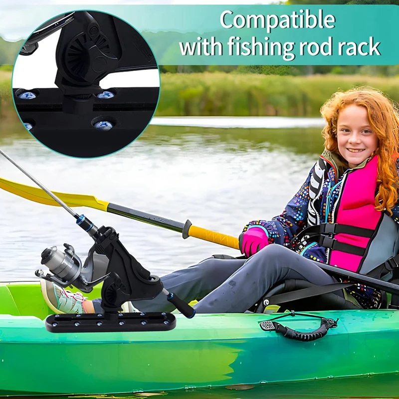 Kayak Rails, Kayak Gear Rail Mounting Accessories, Suitable For Fishing Rod Holders, Cup Holders