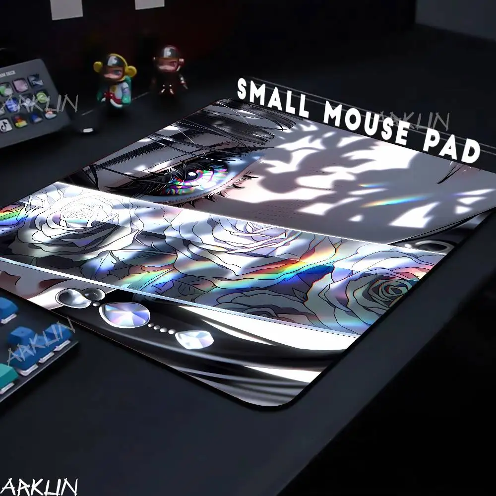 Hot White Girl Mousepad Gaming Mouse Pad Smooth Frosted Surface Desk Mat Tempered Upgrade FPS Office Custom Gaming Accessories