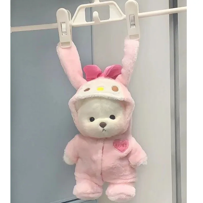 30 cm hoge kwaliteit handgemaakte Lena Joint Bear Only kleding cosplay verandering kleding meisje knuffel knuffelpop vriendin geschenken