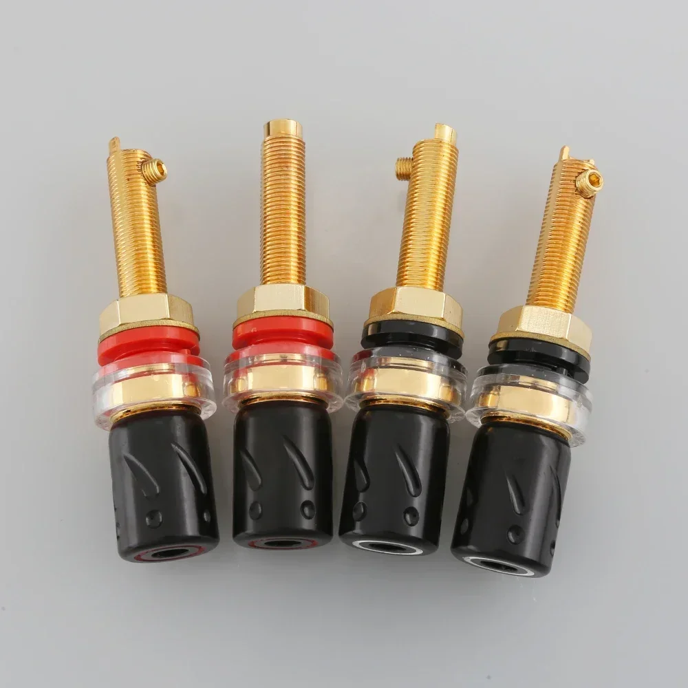 

Viborg BP613G Чистая медь, 24-каратное позолоченное, длина 65 мм, переплетный пост, терминал для динамика, Hi-Fi усилитель