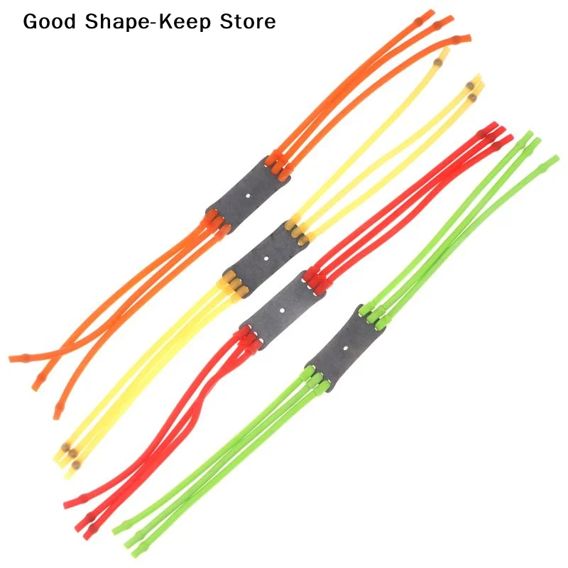 dailySlingshot Shooting Tubular Latex Bands High Power Slingshot Hunting Card Ball Latex Band Accessories Highly Elasticity