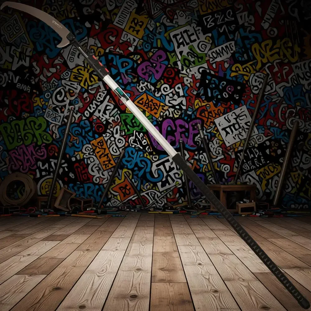 

Телескопическая пила с 4 секциями, лезвием из хромированной стали 15.4 и низкопрофильной рукояткой