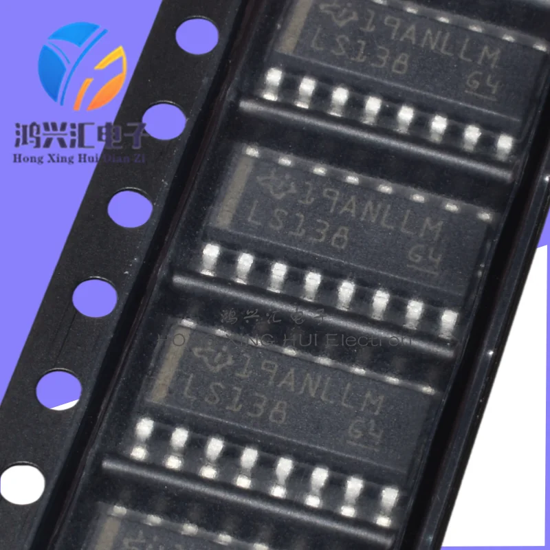 Brand New/Original SN74LS138DR Silkscreen LS138 Surface Mount SOIC-16 Signal Switch Logic IC