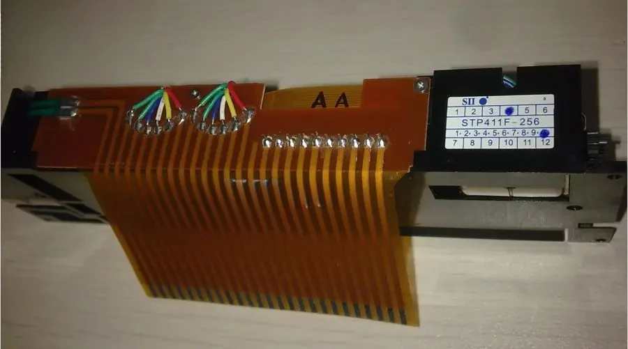 New original thermal print head STP411F-256 printer core for middle ear analyzer printer,STP411,STP411F