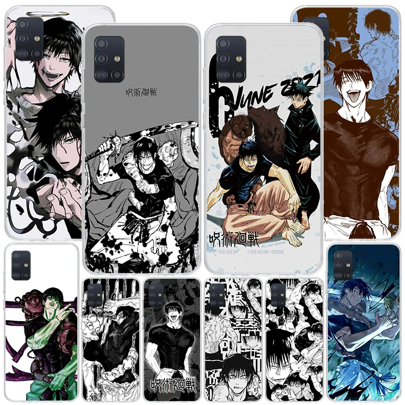 Jujusu Kaisen Fushiguro Toji Phone Case For Samsung Galaxy A51 A41 A31 A21S A11 A01 A71 A50S A40 A30 A20S A10S A6 A7 A8 A9 Print