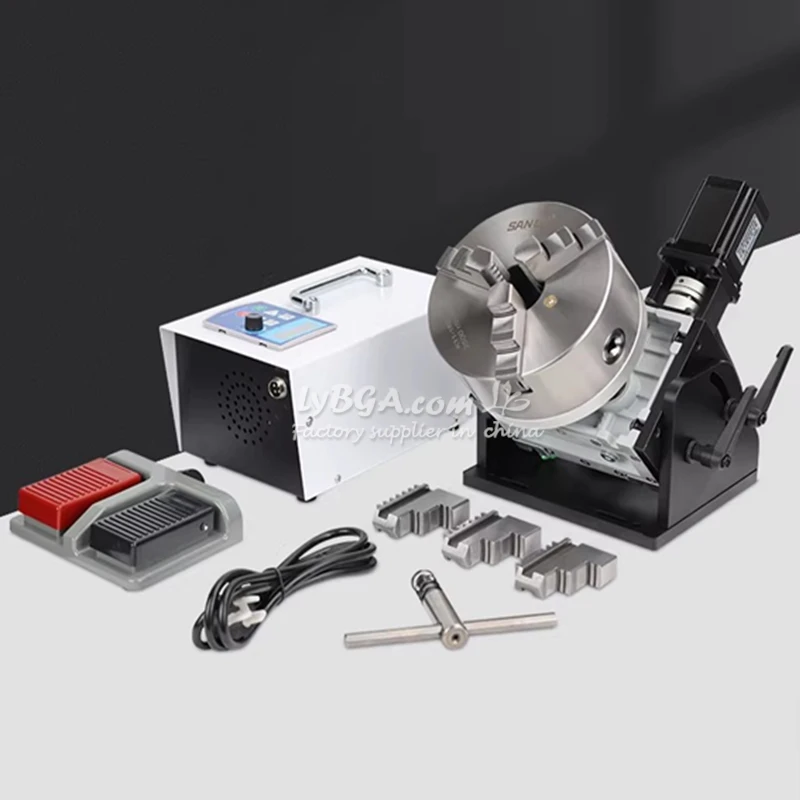 

LY CNC Precision Indexing and Speed-Controlled Rotary Table Laser Welding Rotary Dividing Head for Circumferential Seam Welding