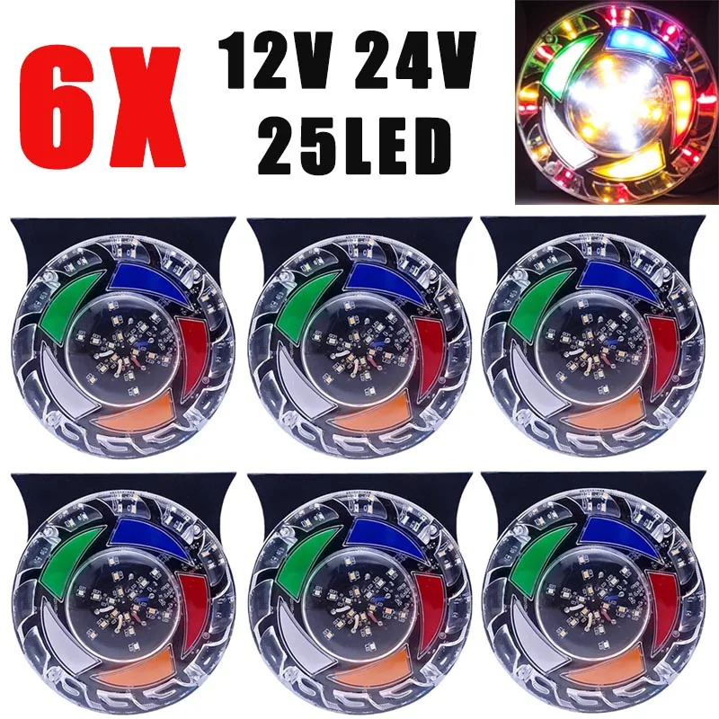 

4X/6X/8X/10X 12 В/24 В автомобильный сигнальный светильник, светодиодный указатель поворота, транспортная безопасность, быстрый отклик, сигнальная лампа, высокая скорость отклика