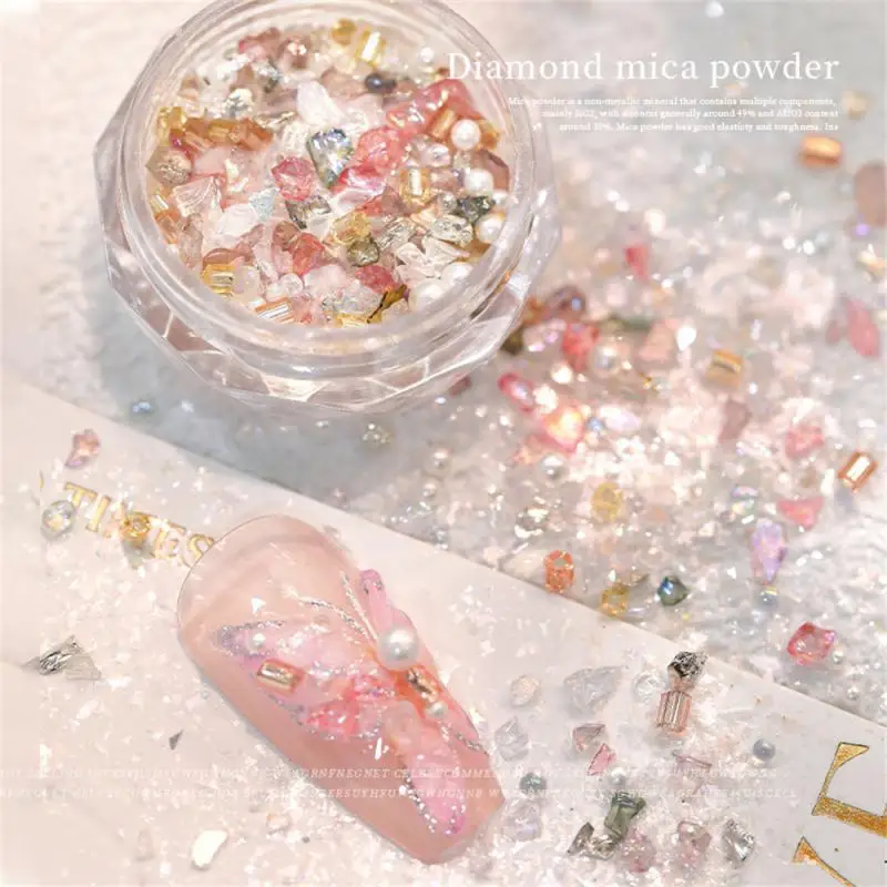 Wszechstronne, łatwe w aplikacji klejnoty Wysokiej jakości modny lśniący kamień Wysokiej jakości akcesoria do paznokci Manicure Kamień do paznokci