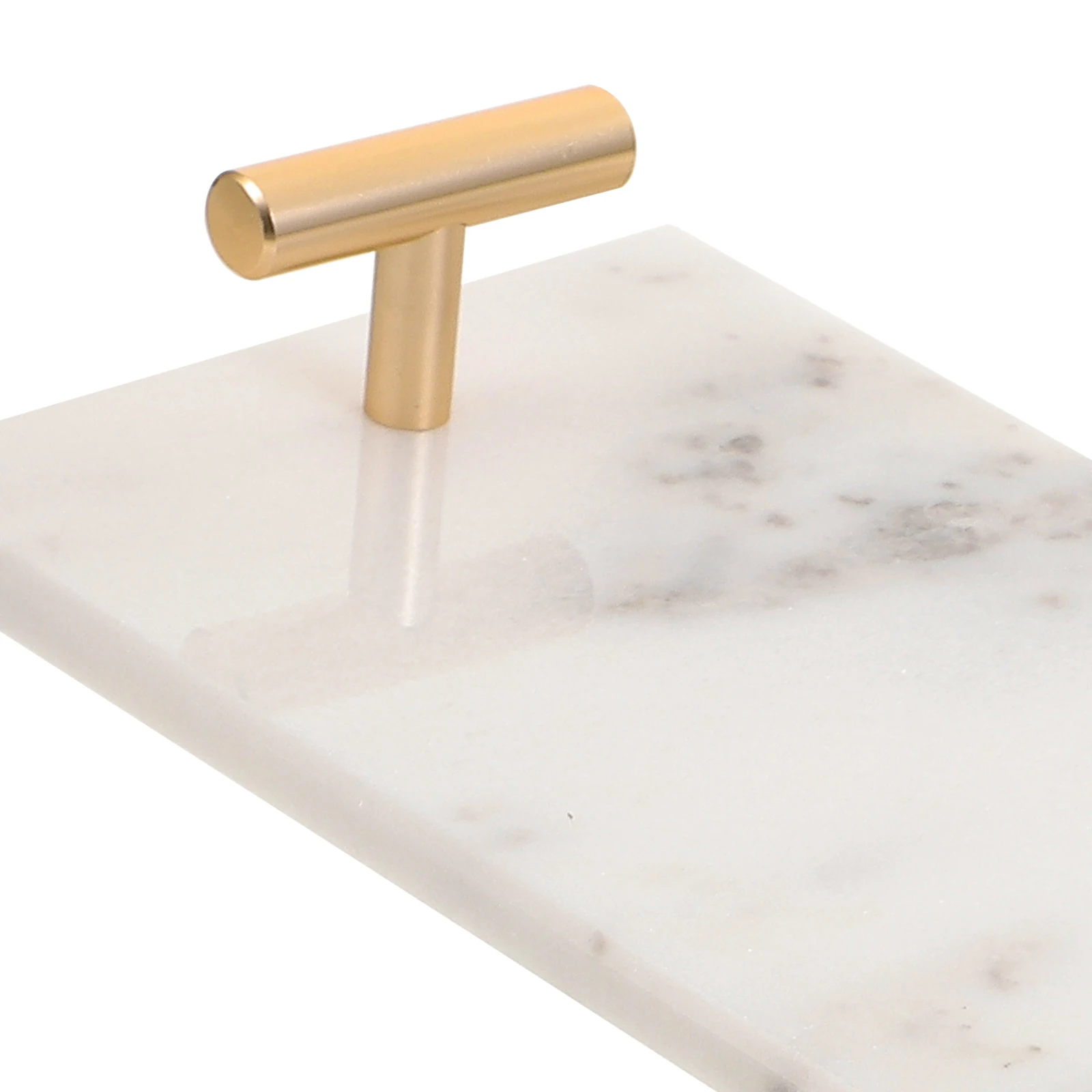

1pc Simple Marble Dessert Tray Multifunctional Storage Display Rack For Home Hotel Decoration Practical Kitchen Bar Tray