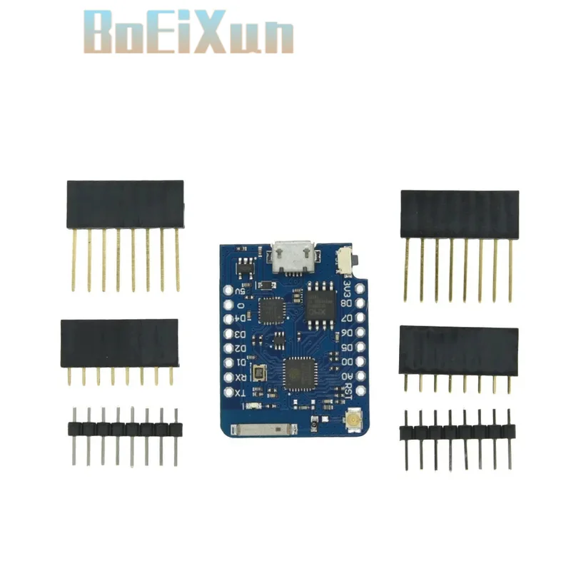 1-10pcs WEMOS D1 Mini Pro ESP8266 WiFi Board NodeMCU 4MB 16MB Flash CH9102 CP2104 IOT Module External Antenna