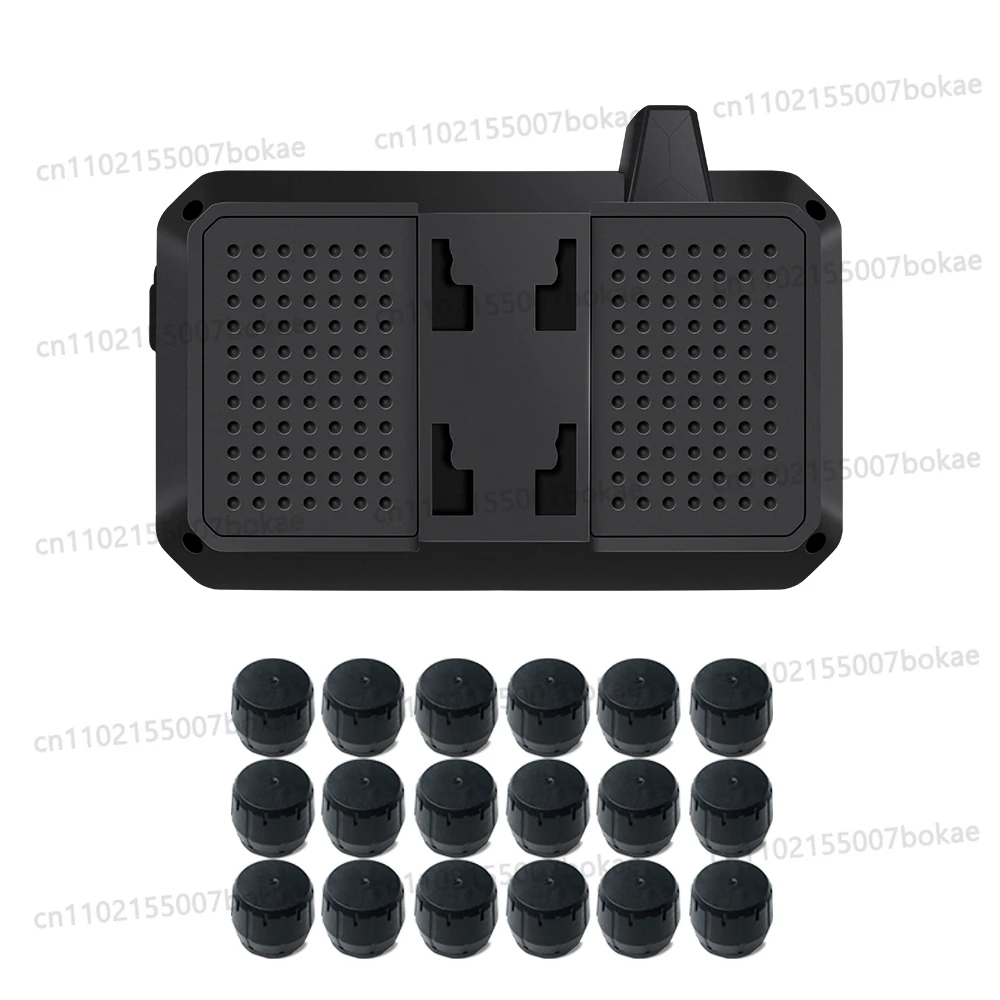 Auto 6 8 12 16 22 Wheel TPMS Android Tyre Pressure Monitoring System Sensor 433.92Mhz Truck RV Tire Pressure Trailer