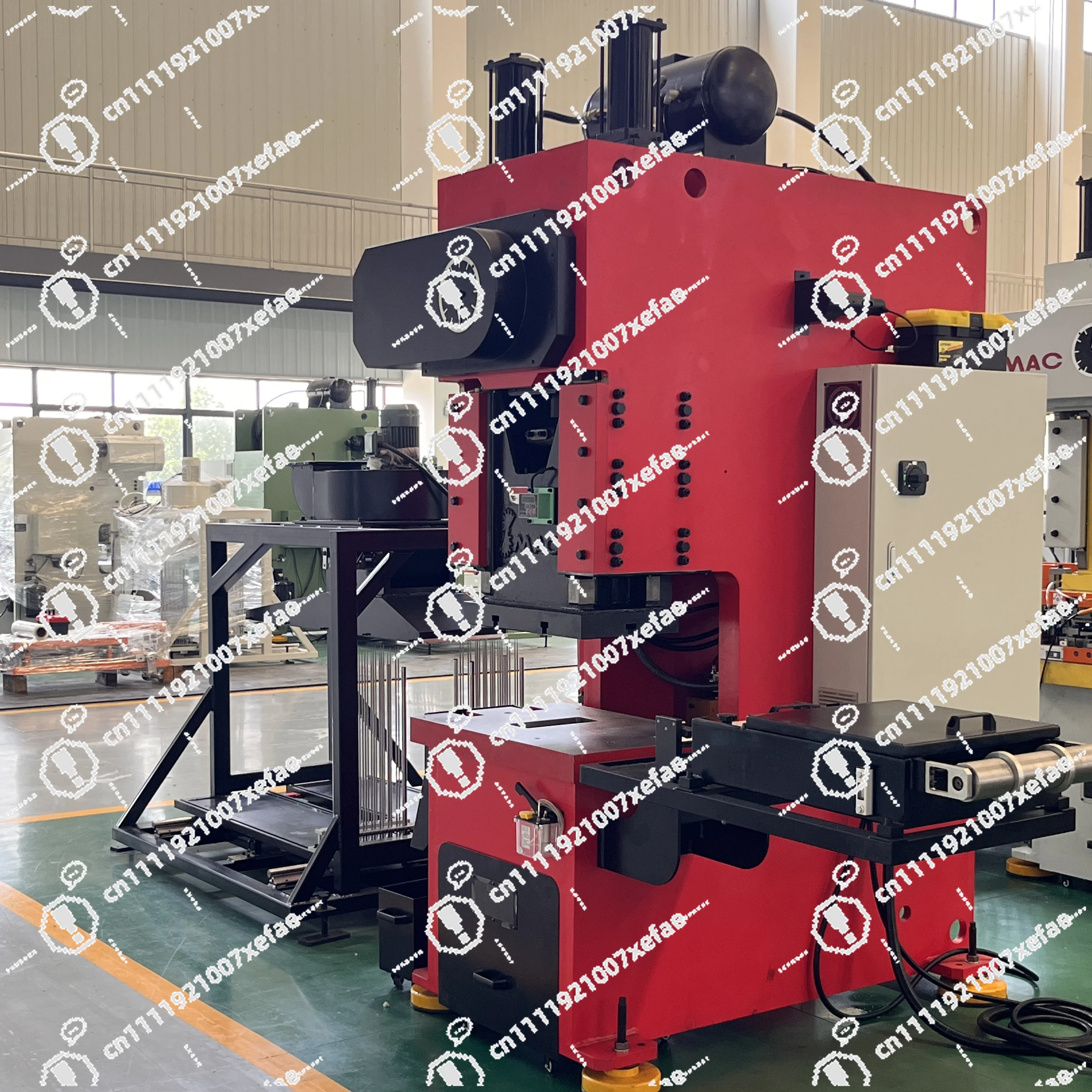 High Speed Automatic H-Fin Crimping Metal Punching and Cutter