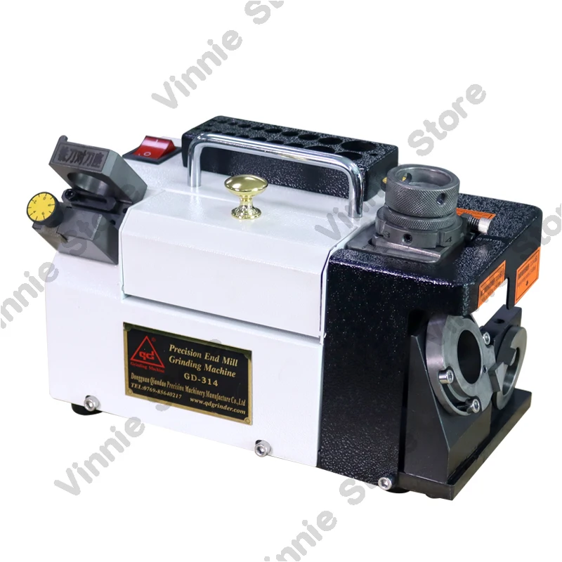 GD314 Portable Milling Cutter Grinder Grinding Alloy Tungsten Steel Milling Cutter Edge Dummy Grinder