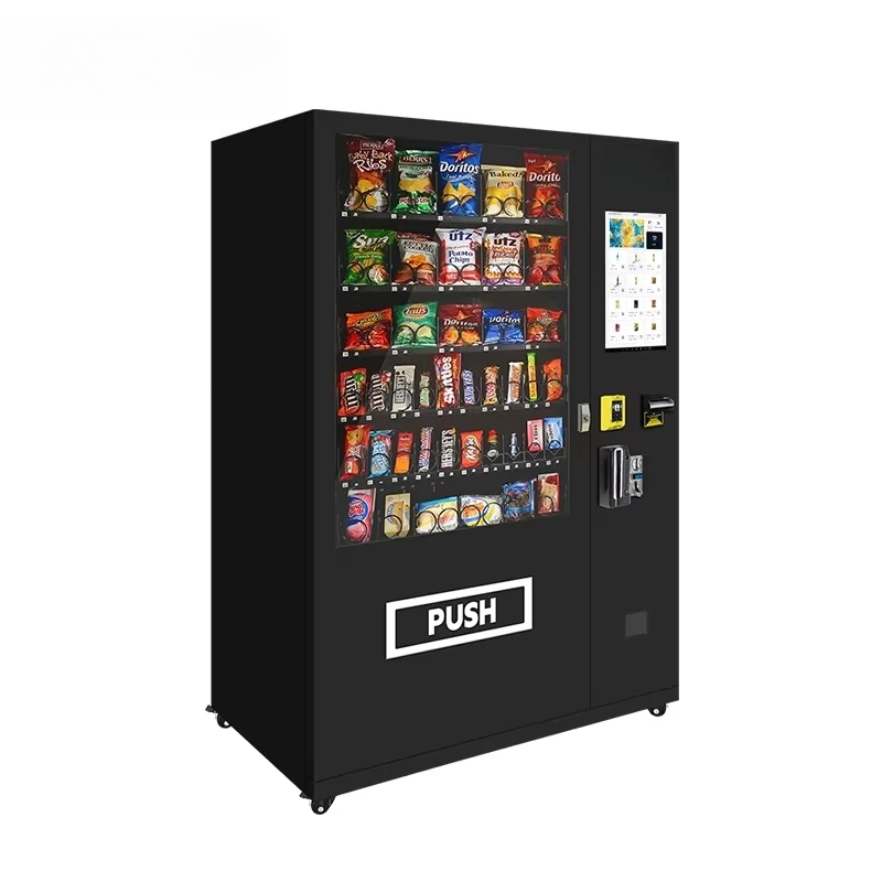 Modern Vending Machine for Self Service Retail with User Friendly Controls and Space Efficient Design