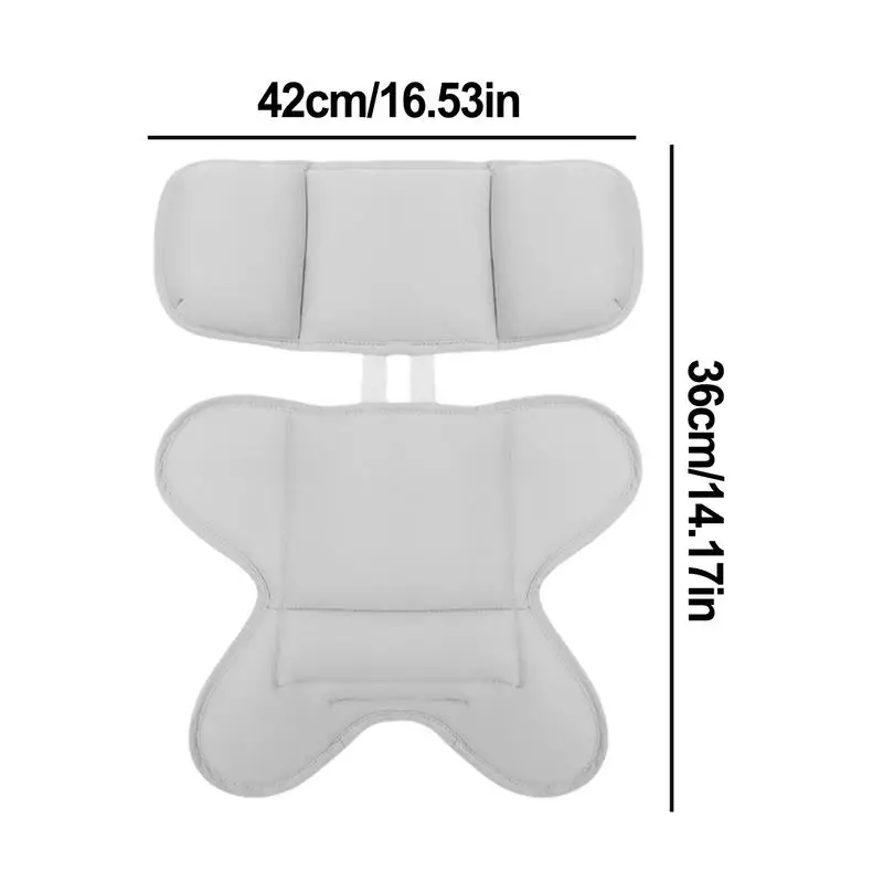 Baby Head Support for Car Seat, Travesseiro Extra Macio, Almofada de conforto para carrinhos, Travesseiro