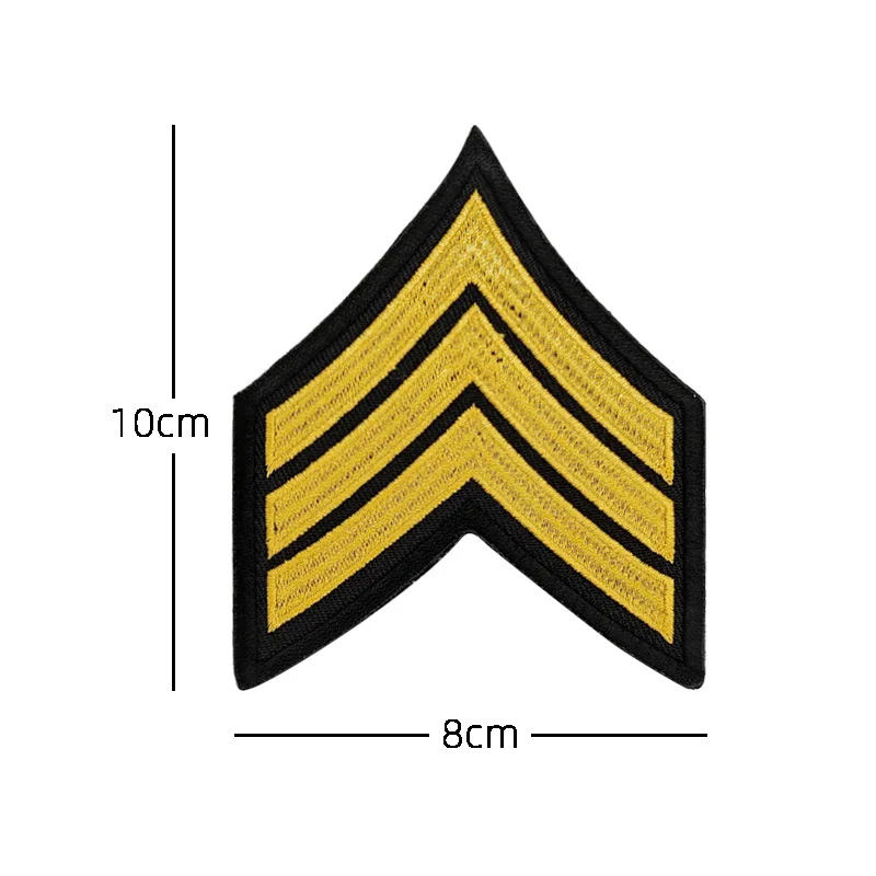 Fanatici militari ricamo adesivo giacca da volo spalline US zaino Hook and Loop patch Appliques abbigliamento distintivi apposti