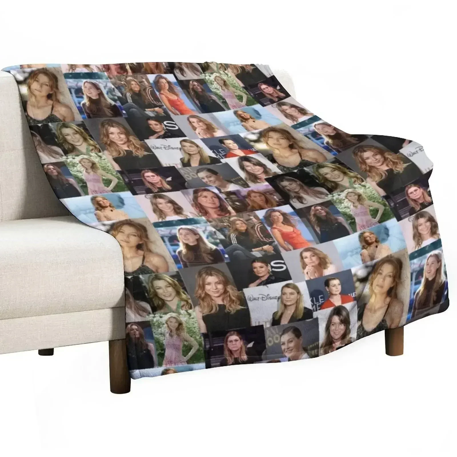 Ellen Kathleen Pompeo Throw Blanket Thermals For Travel Giant Sofa Thin Kid'S Blankets