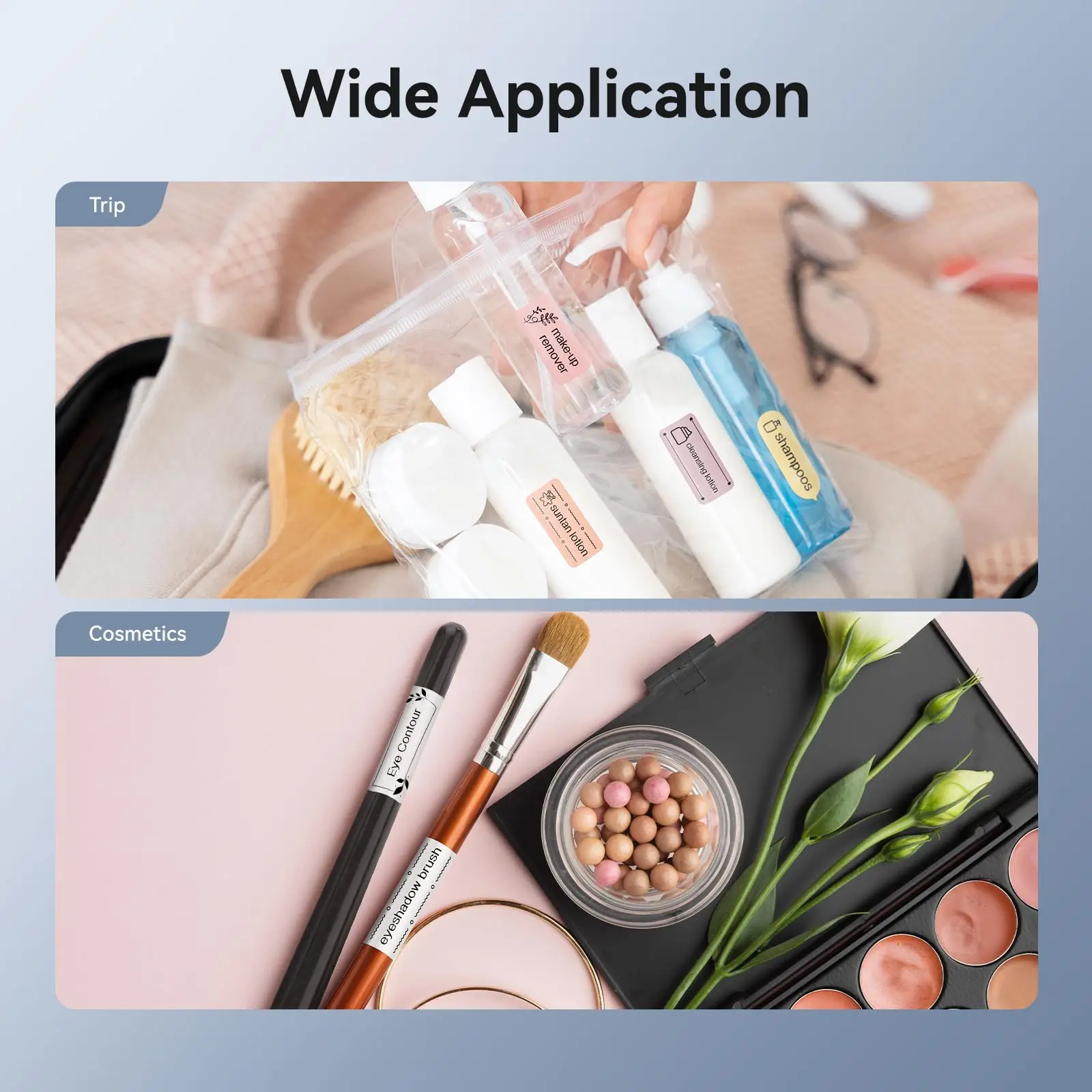 Niimbot 300 ديسيبل متوحد الخواص طابعة ملصقات عالية الوضوح ترقية D11 صانع الملصقات الحرارية اللاسلكية آلة وضع العلامات ذاتية اللصق