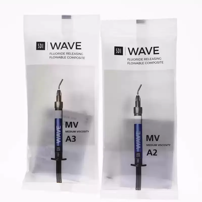 Dental Resin Flowable Composite Resin Syringe 1g Light Cure Fluoride Releasing Radiopaque Medium Viscosity Dentistry Supplies