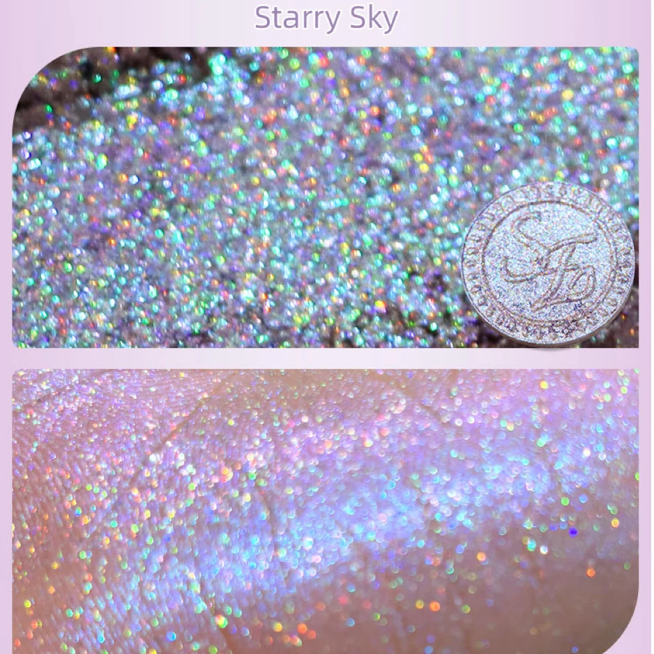 

Sheeneffect High Pigmented Quality Makeup Most Sparkling Optical Monochrome Chameleon Eyeshadow Eye shadow palette