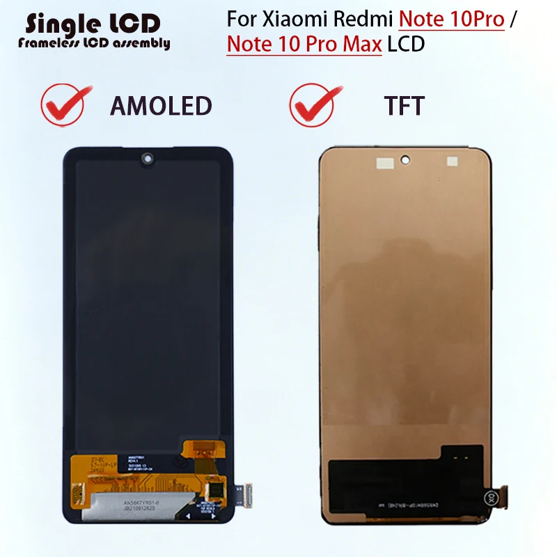 High Quality For Xiaomi Redmi Note 10 Pro / 10 Pro Max Touch