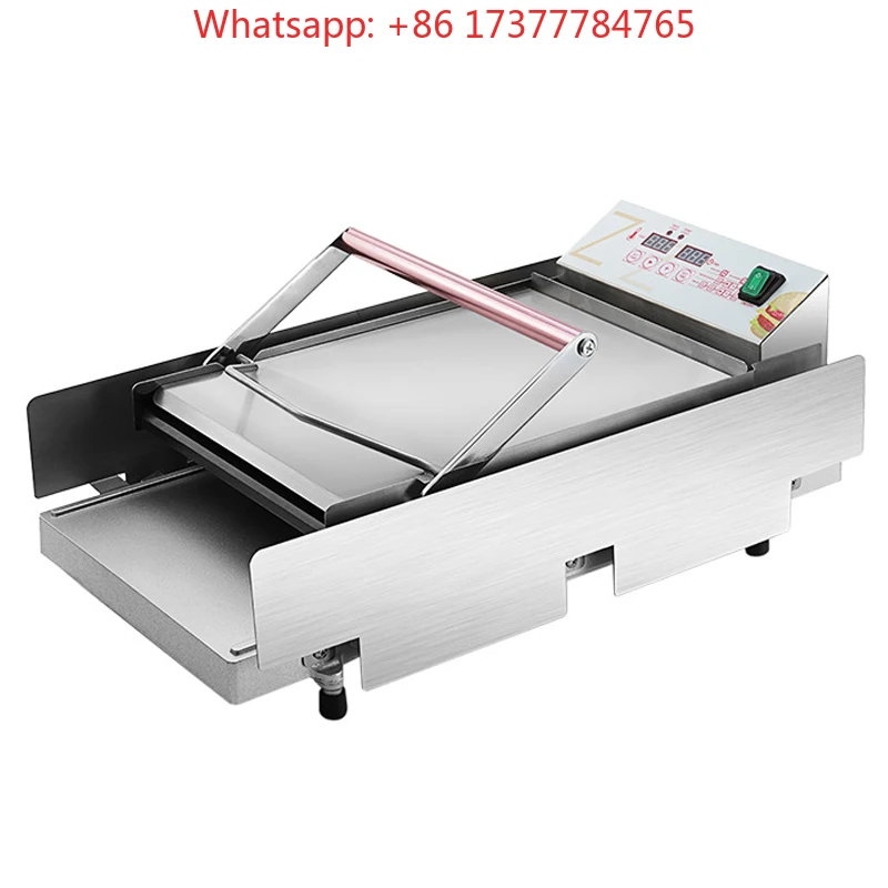 Fast Food Shop Bread Oven Hamburger Toaster, 110V 220V Burger Panini Hot Dog Warmer Machine