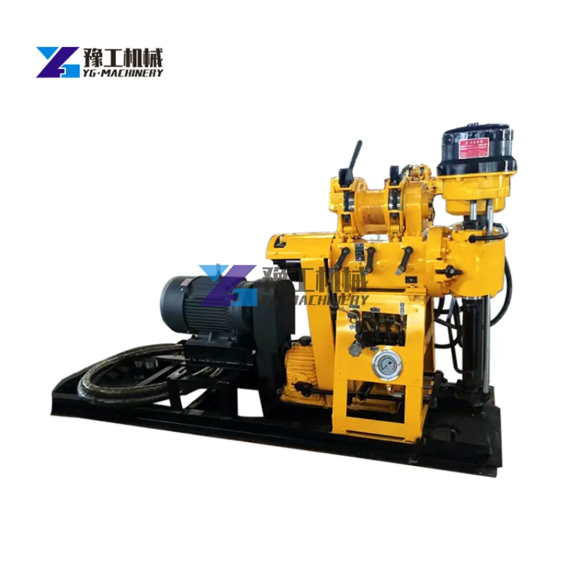 Portable Crawler Mining Core Water Well Drilling Rig