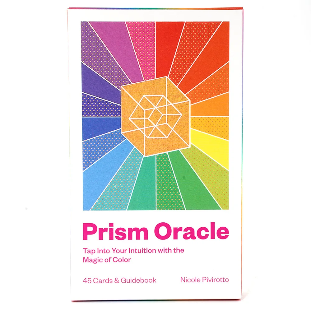 New Card Prisms Oracle Card Fate Divination Family Party Paper Cards Game Tarot And A Variety Of Tarot Options PDF Guide