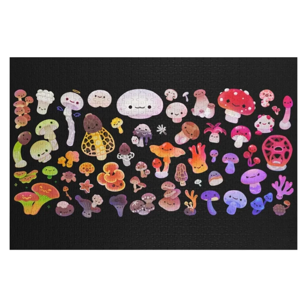 

Mushroom Jigsaw Puzzle Personalised Name Personalized Gift Puzzle