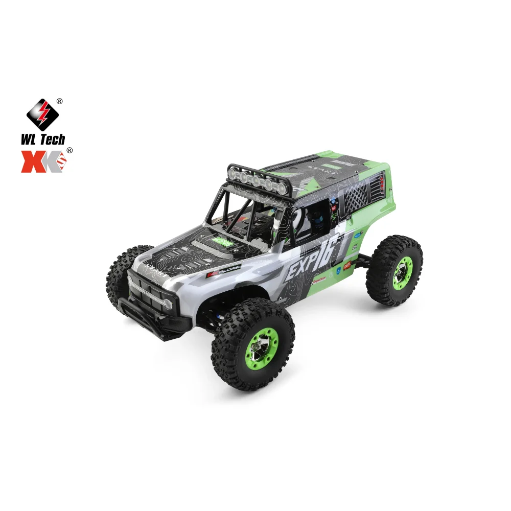 

Wltoys 124006 1/12 Радиоуправляемый автомобиль для бездорожья 4x4 Грузовики со светодиодной подсветкой 2,4 г Высокоскоростной профессиональный пульт дистанционного управления Альпинистские автомобили для детей