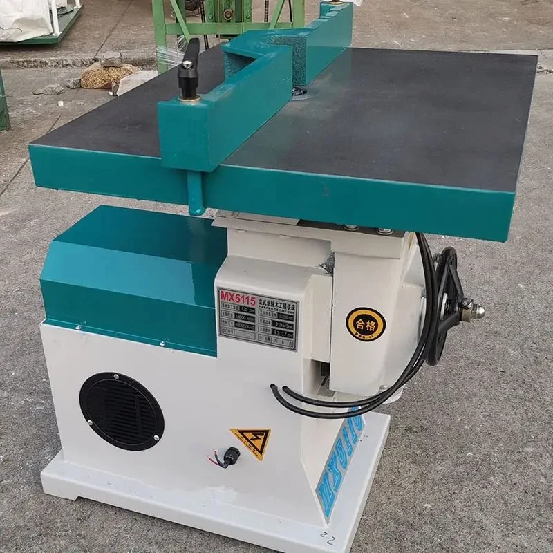 Trimming and Chamfering hine 4 Degree Woodworking Slotting Sliding Tle Spindle Moulder Vertical Milling Router