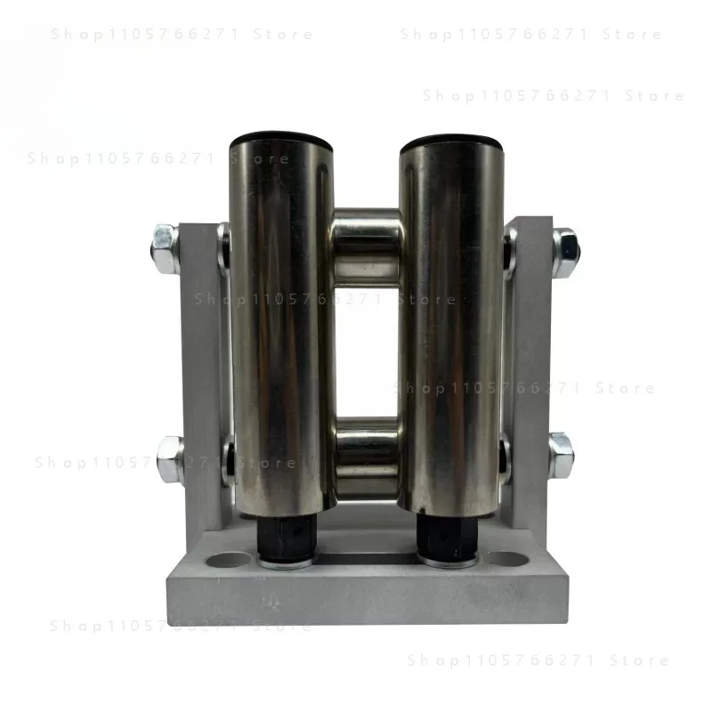 Four roller conductor device derrick wire and cable idler wire guide roller
