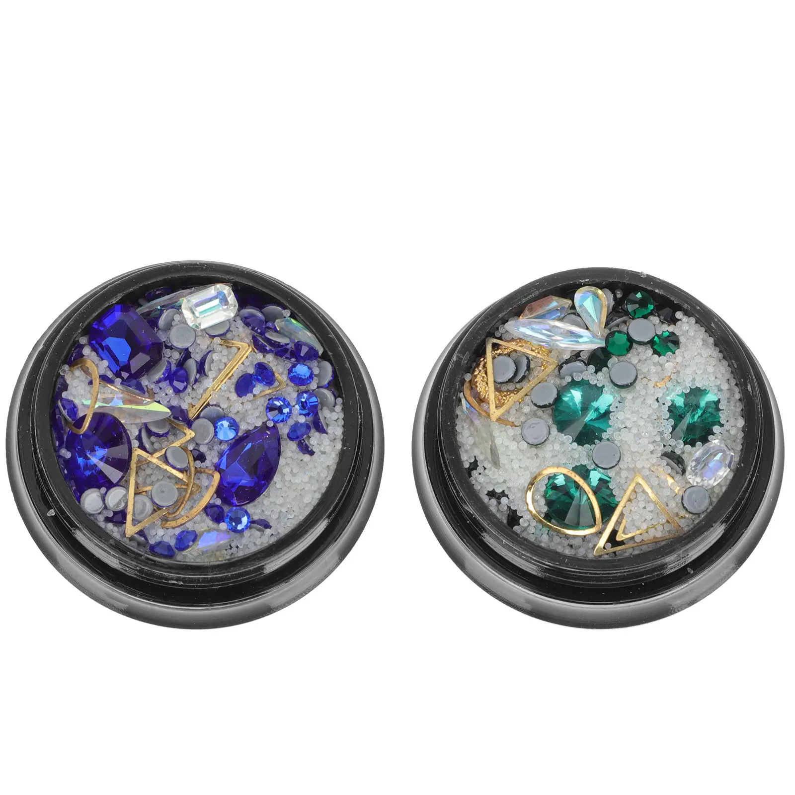 2 Boxes Nail Art Diamond Decor Accessories DIY Manicure Decor for Women Unique Charming Delicate Small Size Comfortable