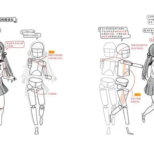 Auxiliary Line An effective way to learn manga Copy Introduction Self-study Basic Art Art painting textbook