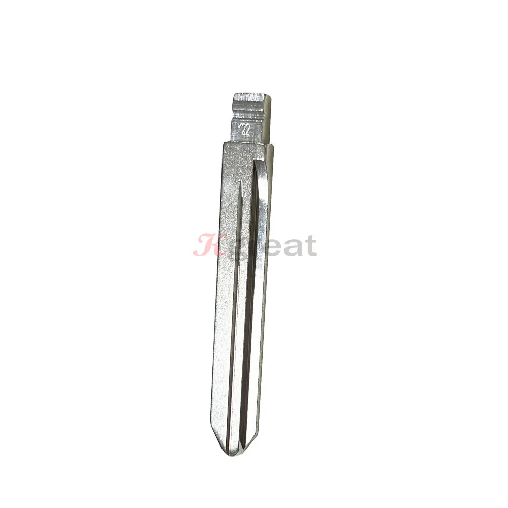 المعادن غير مصقول فارغة الوجه مفتاح شفرة ، مفتاح السيارة عن بعد شفرة لتويوتا كورولا ، Keydiy KD Xhorse VVDI ، Y 22 # ، TOY47 ، 10 قطعة لكل مجموعة