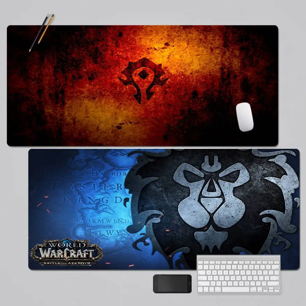 

Большой коврик для клавиатуры и мыши XXL для геймеров World of Warcraft, настольный коврик для студентов, игровой коврик для подростков и девушек в спальню