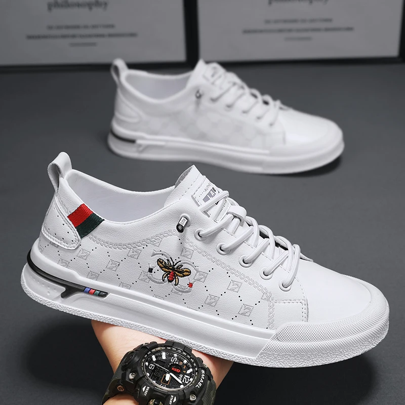 

Autumn Men's Breathable White Casual Sports Shoes Versatile Trendy Soft Bottom Shoes Wholesale in Stock From China Shoes for Men