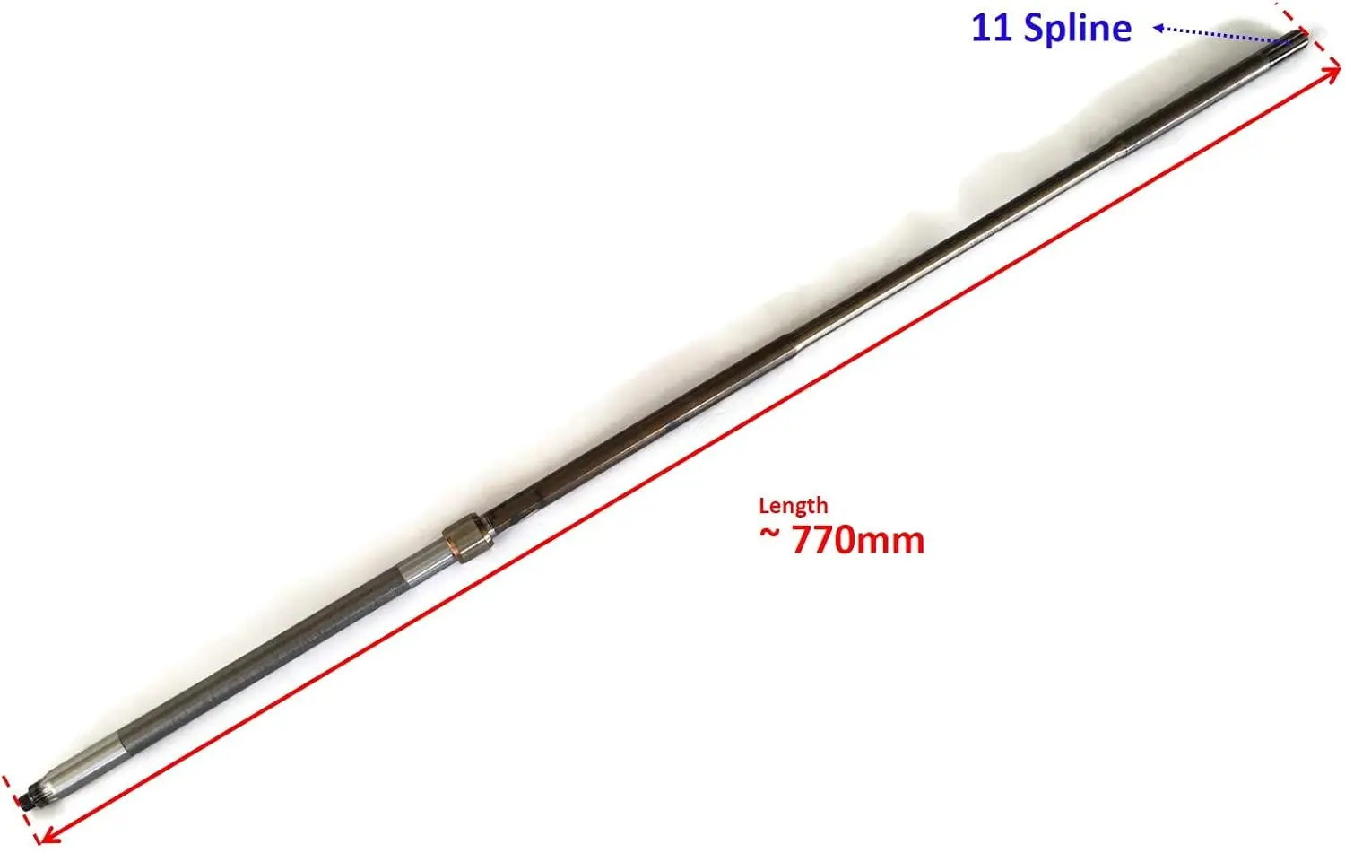 Boat Motor Drive Shaft Comp Assy Long 6B4-45501-10 00 TE15-04000300L For Yamaha Parsun Makara Outboard E 9.9HP - 15HP D