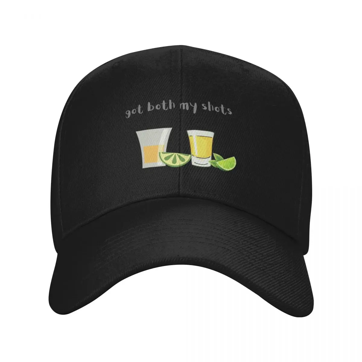 Got both my shots Baseball Cap New In The Hat Beach Outing Men's Baseball Women's