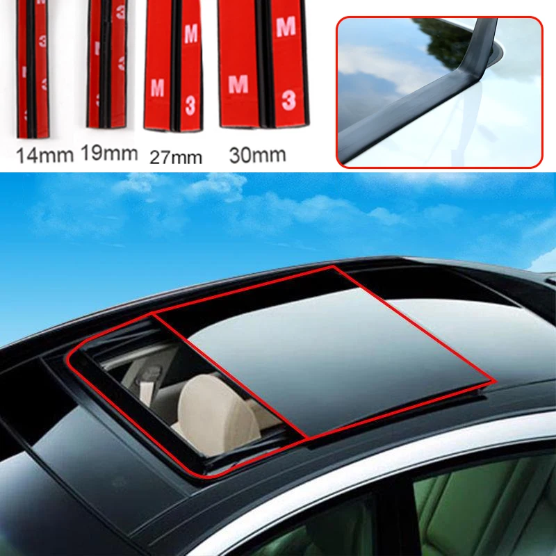 

Car Rubber Seals Edge Sealing Strips 14/19/27/30mm Auto Roof Windshield Car Rubber Sealant Protector Seal Strip Window Seals