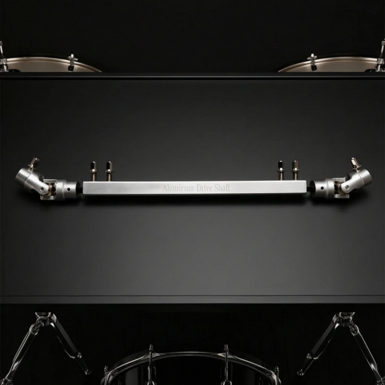 Double Bass Drum Pedal Shaft Articulated Double Bass Drum Pedal Drive Shaft Replacement Strong Stability for Drummers