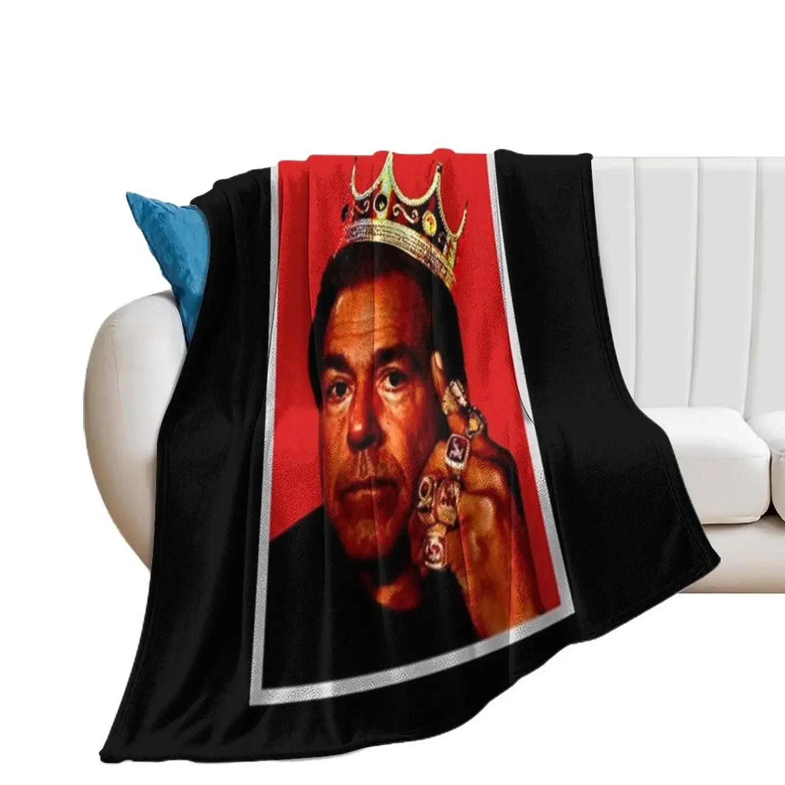 Nick Saban Rings Throw Blanket Nap manga Single Blankets