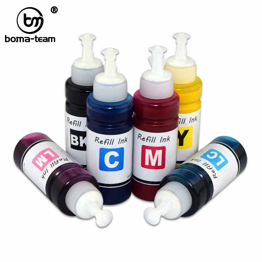 T2431 T2771 IC70 IC80 Dye Or Pigment Ink For Epson XP-55 750 760 850 860 950 960 970 EP-706 805 806 905 906 707 977 807 Printers