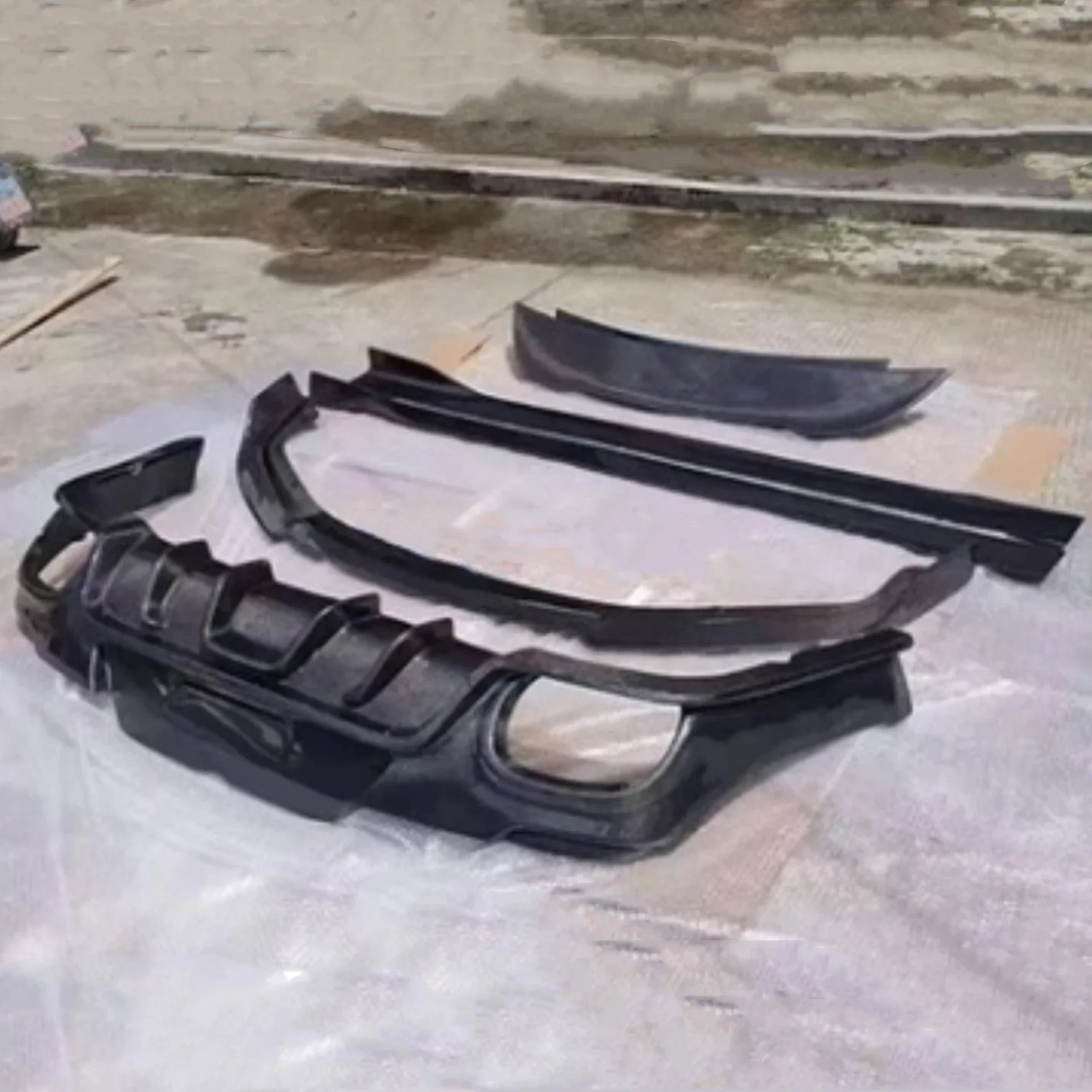 

Комплект кузова из углеродного волокна, передняя и задняя губа, хвостовое крыло, боковая юбка для Porsche Panamera 970 2009-2016, модифицированный спойлер, автоаксессуары