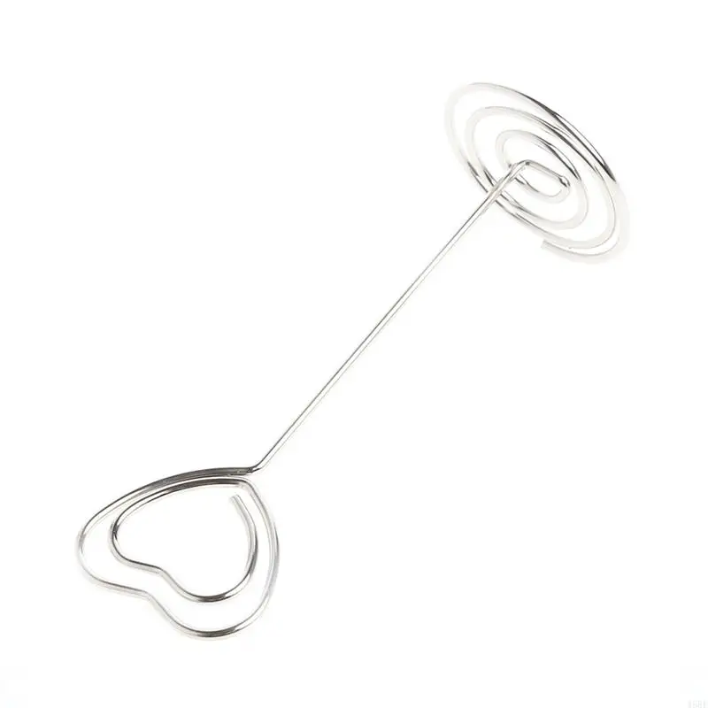45Be 10pcs Bomboniere matrimoniale Tabella Place Card Table Foto Memo Clips Base Clips Base