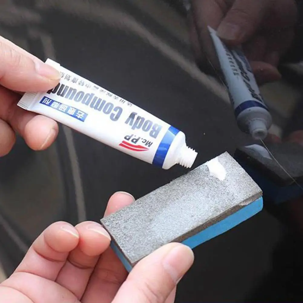 Professional Car Body Compound Paste Set Paint Scratch Repair Polishing Auto Body Grinding Compound Anti Scratch Wax