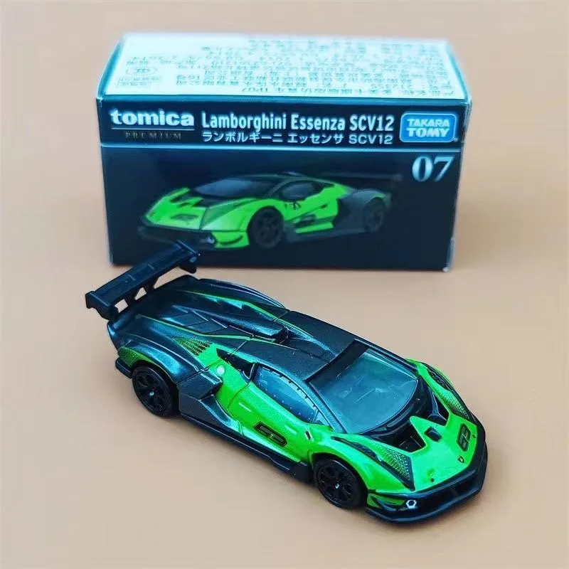 Tomica Black Box TP07 Lamborghini SCV12 Diecast Model Car Mini Supercar Giocattolo da collezione di TAKARA TOMY