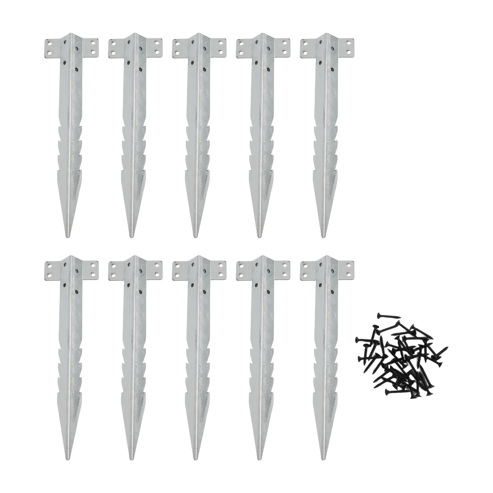 

Опоры для приподнятых грядок и дорожек, сверхпрочные, для наружных работ, устойчивые к погодным условиям, с зубчатой конструкцией