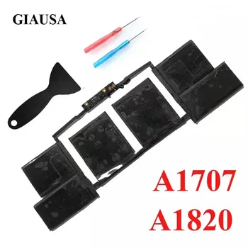 Bateria a1820 para apple macbook pro 15 ''barra de toque a1707 2016 2017 ano mlh32ch/a mlw82ch/a